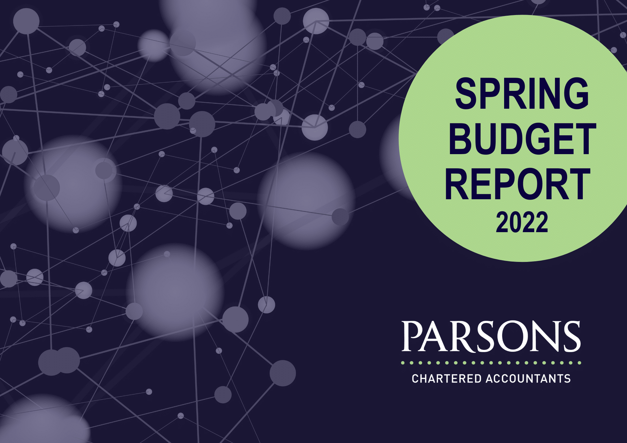 SPRING BUDGET REPORT 2022 COVER IMAGE