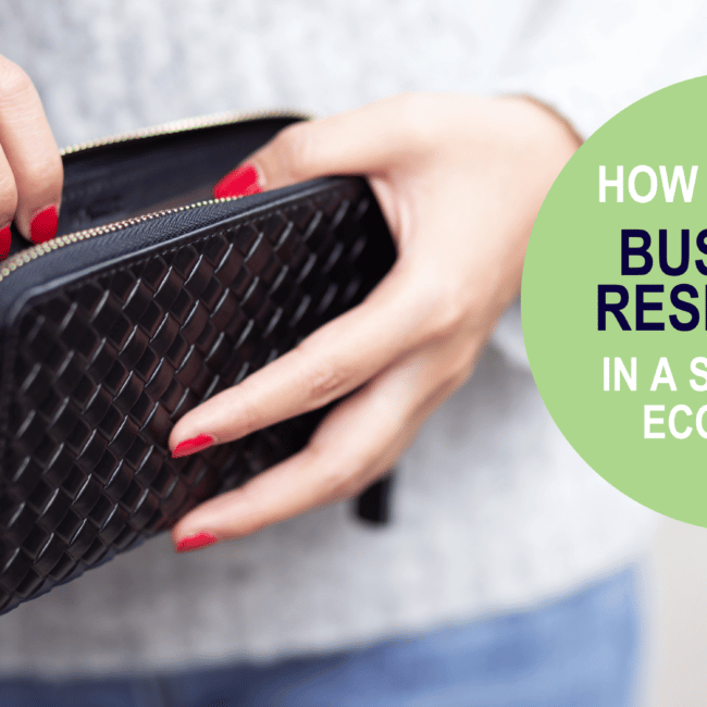 How can I protect my business in a shrinking economy?